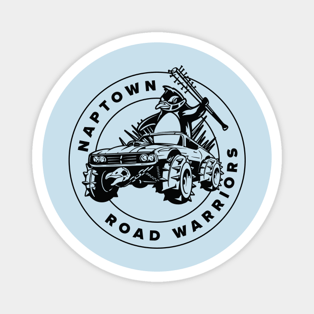 Naptown Road Warriors Magnet by Hey Riddle Riddle